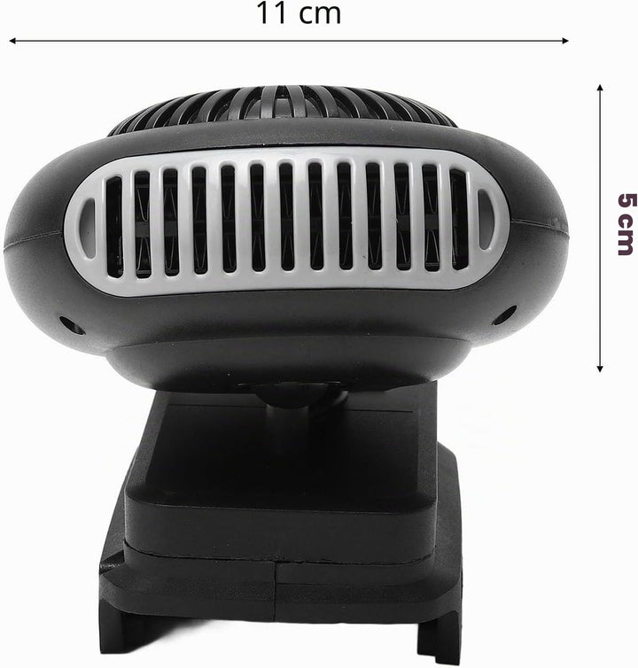 Yosoo Health Gear Batteriebetriebener Elektrischer Heizlüfter, 170W, 2 Gang, 18V, Tragbar, Kompatibe
