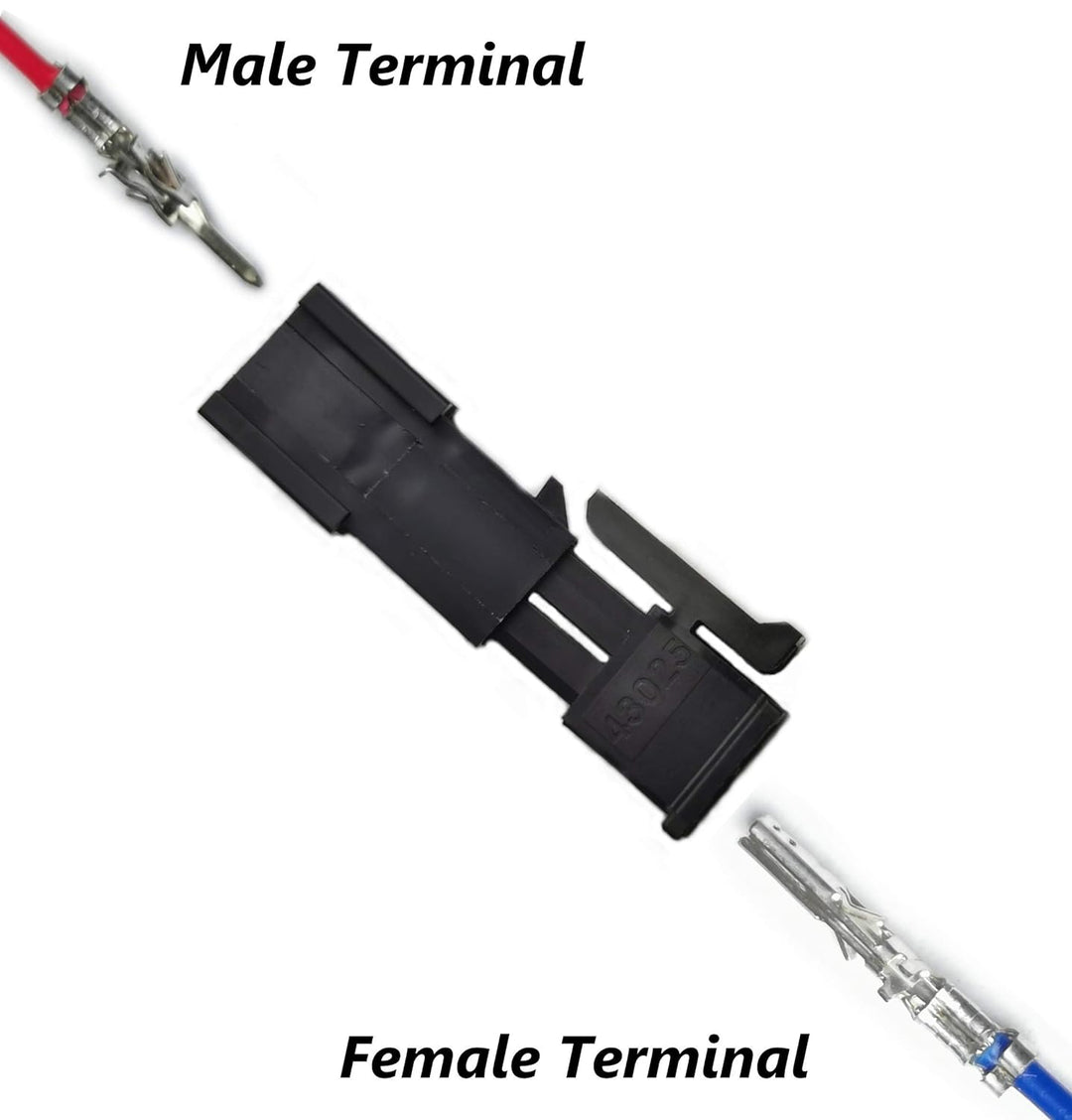 Molex Micro-Fit 3.0 zweireihige (2 Schaltungen), männlich und weiblich, Buchsenstecker, mit Terminal