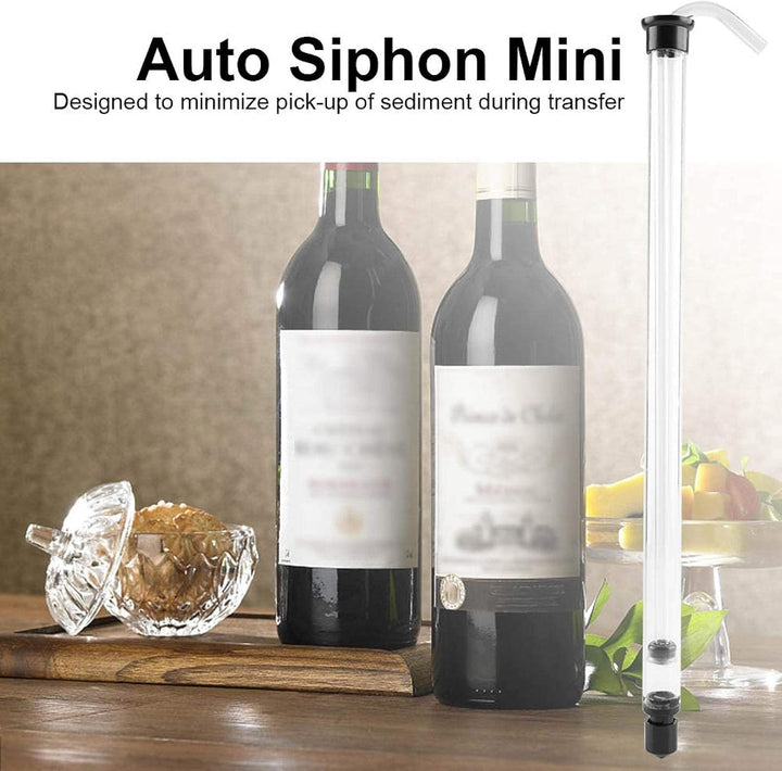 Auto-Siphon-Racking Cane 13,8 Zoll Länge Auto-Siphon-Racking für Bier, Wein, Eimer, Ballonflasche mi