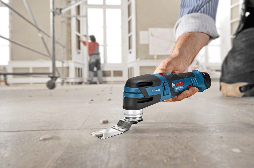 Bosch Professional 12V System Akku Multi-Cutter GOP 12V-28 (Starlock-Werkzeugaufnahme, inkl. 1xStarl