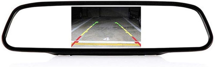 【Rückfahrkamera Kit】 4.3 Zoll Rückspiegel Monitor + im 3.Bremslicht Rückfahrkamera Transportster Ers