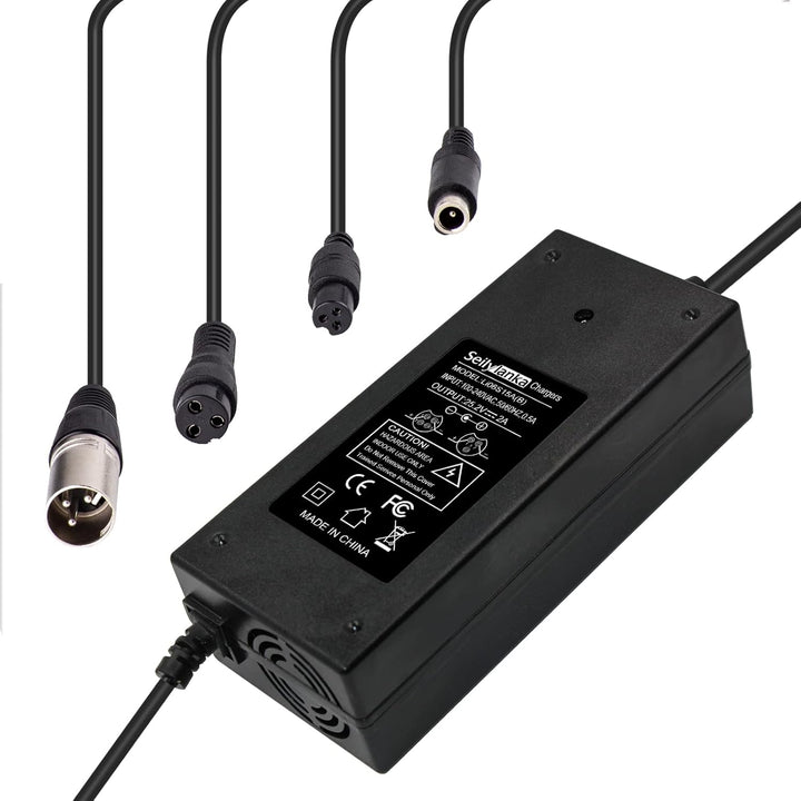 25,2V 2A Elektrofahrrad Scooter E-Bike Batterieladegerät 25,2V Li-Ionen-Batterie 24 V 6S, 25,2V 2A