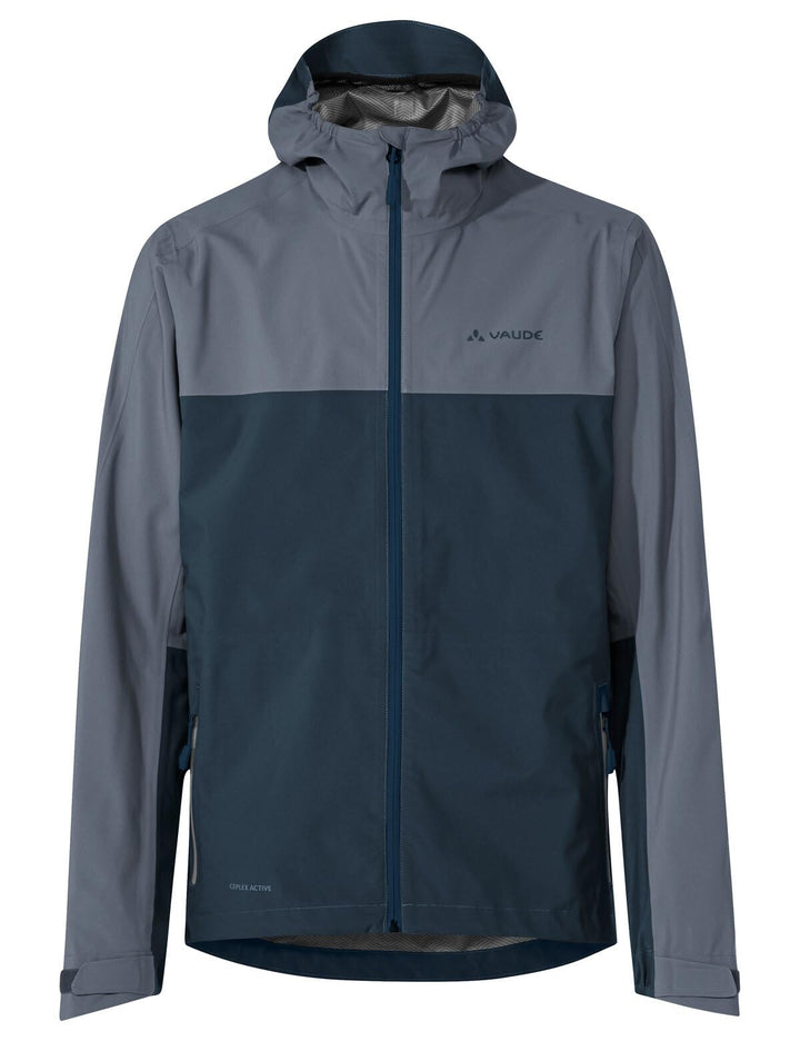 VAUDE Men's Moab Rain Jacket - Regenjacke Herren S heron, S heron