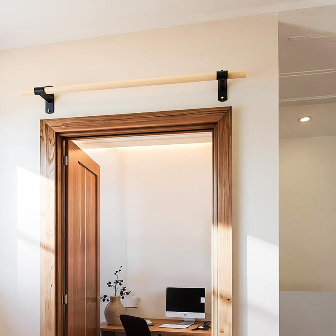 Klimmzugstange Wand, Holz Pull Up Bar, Fitness Krafttraining Klimmzug Stange für Erwachsene/Teenager