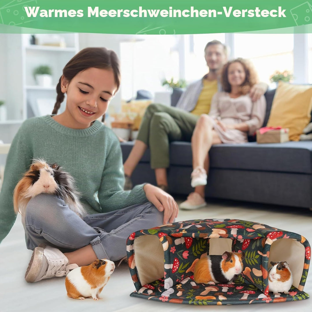Unicorn Catcher Meerschweinchen-Versteck Grosses Meerschweinchenbett Gemütliches Meerschweinchenhaus