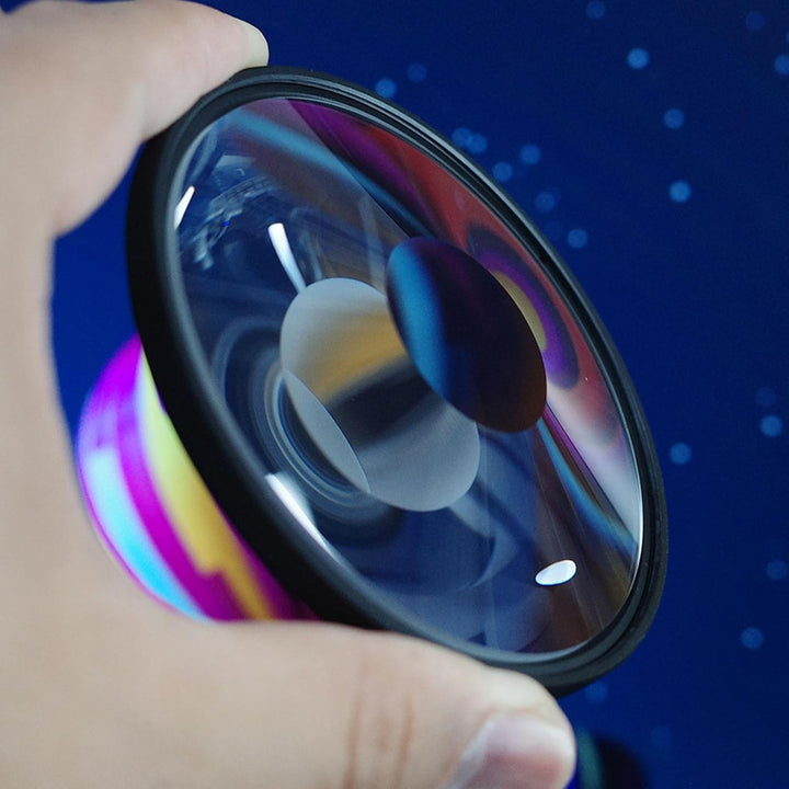 ciciglow 62 mm Spiralförmiger Halo-Effektfilter aus Optischem Glas, MRC-Beschichtung, Wasserdicht, K