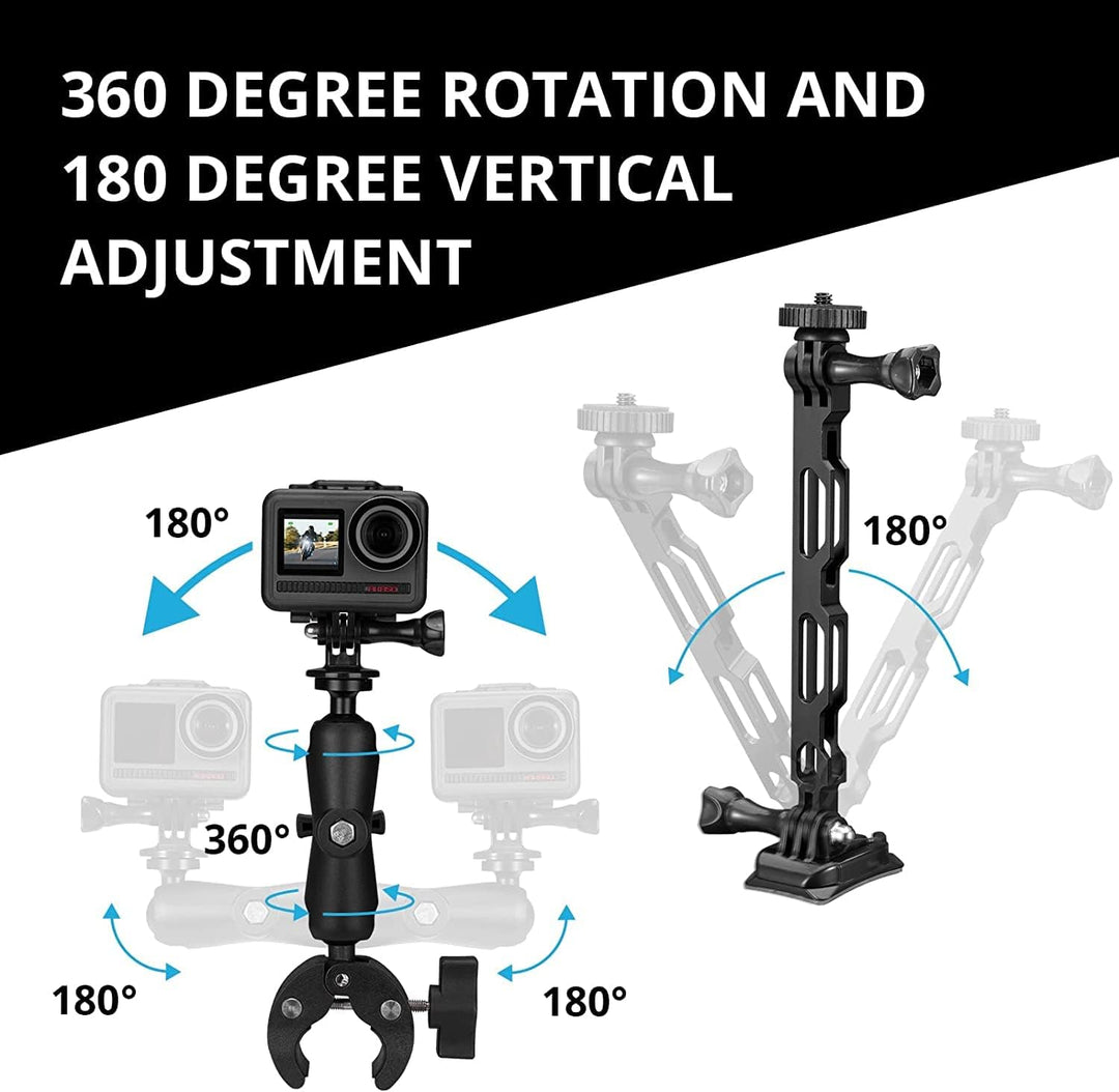AKASO Action Cam Motorrad-Set kompatibel mit EK7000/EK7000 Pro/Brave 4/Brave 4 pro/Brave 7 LE/Brave