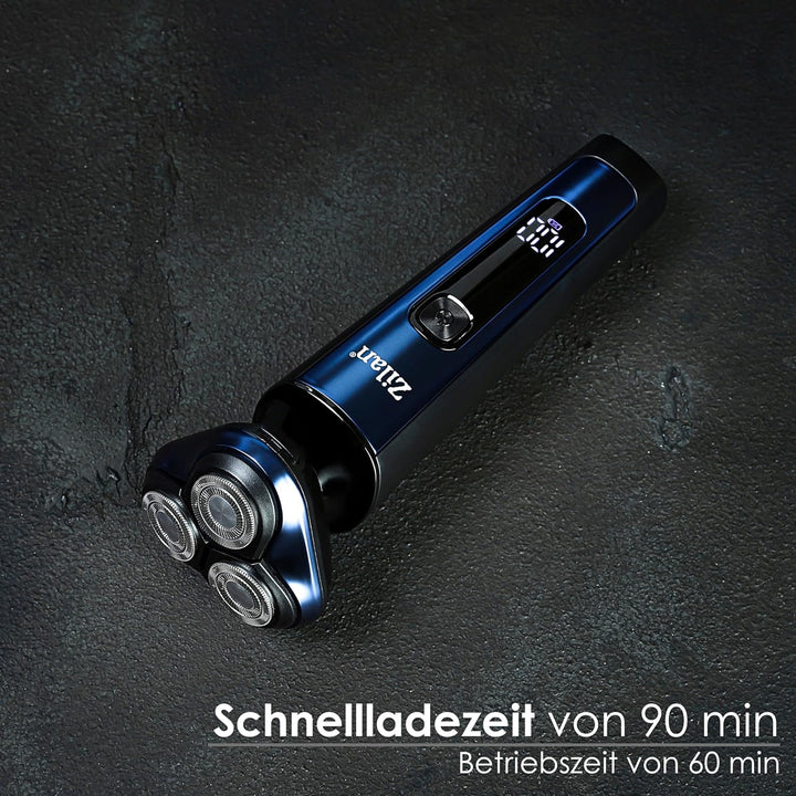 4in1 Elektrischer Rasierer | Barttrimmer Herren | Bartrasierer | Gesichtshaarschneider | Trimmer | K