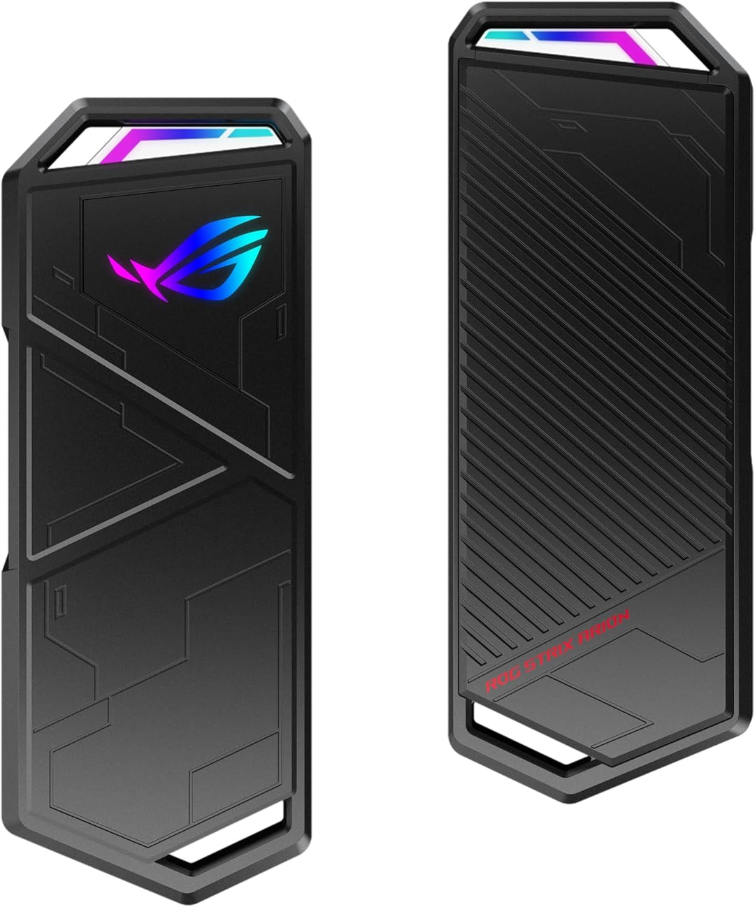 ASUS ROG Strix Arion M.2 NVMe-SSD-Gehäuse (USB 3.2 GEN2 Typ-C für bis zu 10Gbit/s, werkzeuglose Inst