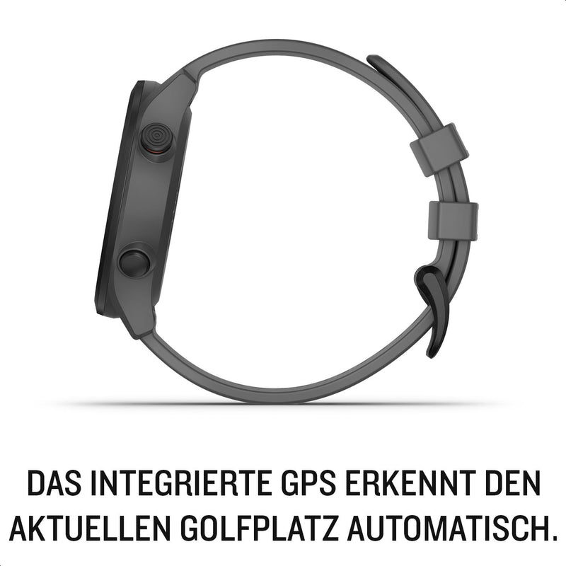 Garmin Approach S12 2022 Edition - GPS-Golfuhr mit Schlagweitenmessung & Distanzangaben zum Grün/ Hi