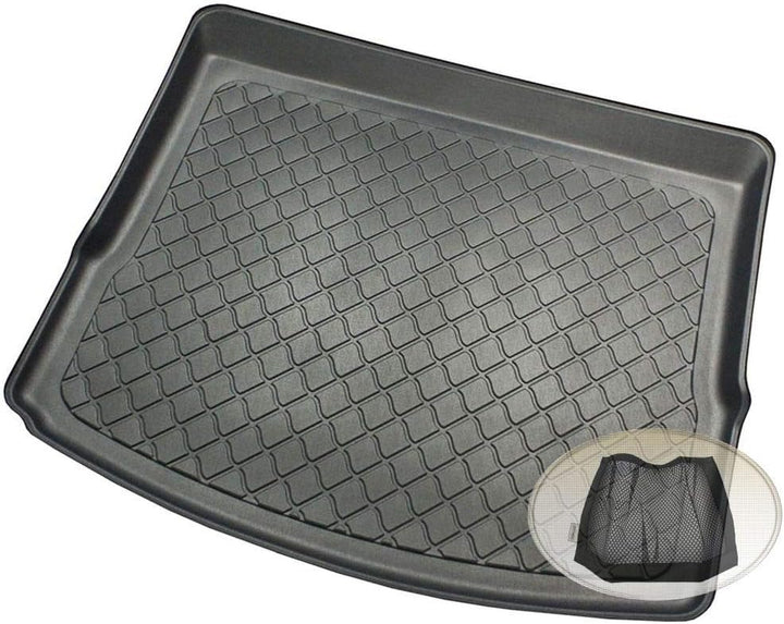 Z3291047 Gummierte Kofferraumwanne fahrzeugspezifisch + Klett-Organizer (Laderaumwanne, Kofferraumma
