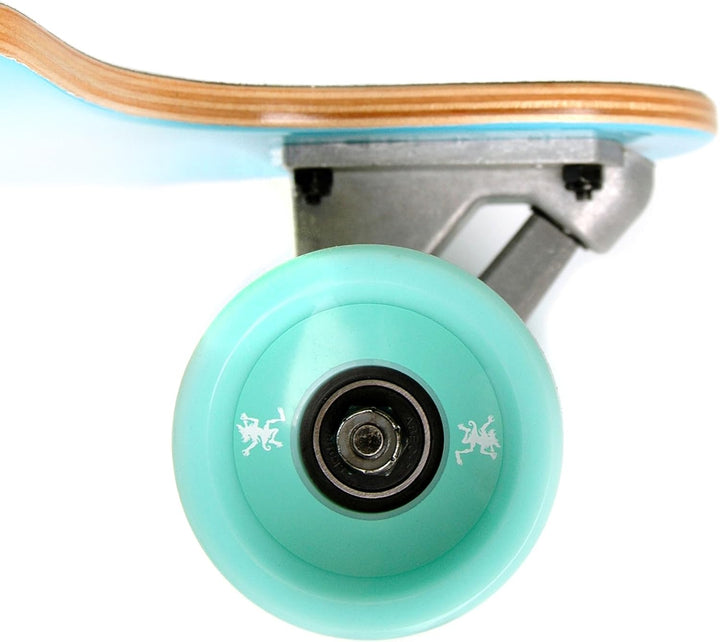 Apollo Longboard, Komplettboard mit High Speed ABEC Kugellagern, Drop Through, Freeride, Skaten, Cru