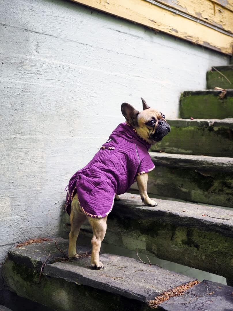 Hurtta Casual Quilted Jacket Hundemantel, River, 20XL Fluss 20XL, Fluss 20XL