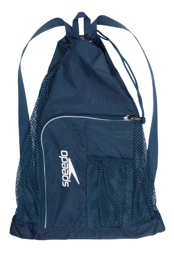 Speedo Erwachsene Unisex Ventilator Deluxe Mesh Bag Sportausrüstung Taschen Einheitsgrösse Blau / Gr