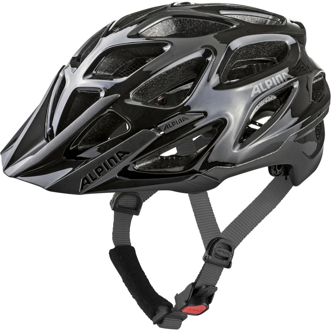 ALPINA Herren Mythos 3.0 Helm 52 Black Gloss, 52 Black Gloss