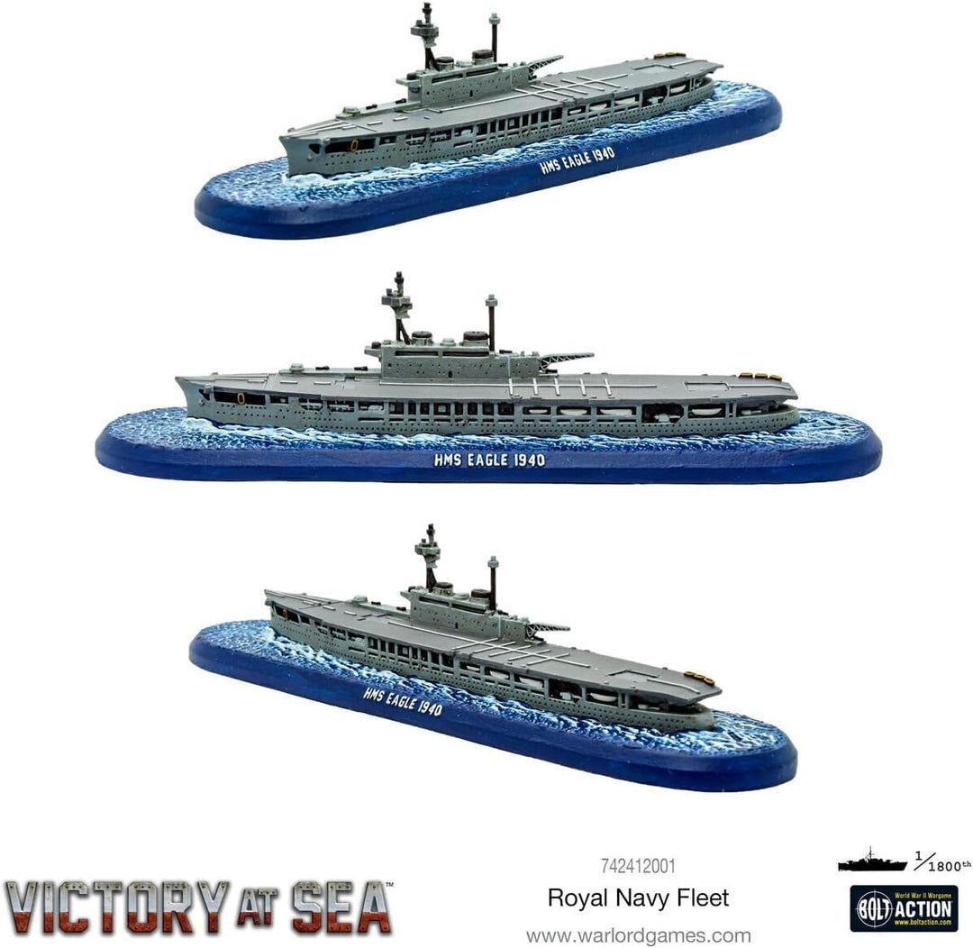 Warlord Games - Victory At Sea: Royal Navy Fleet (742412001)