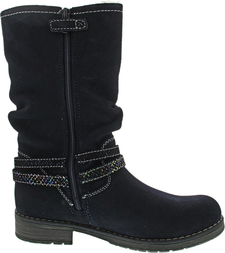 Lurchi Lia Black Suede Nappa schwarz 33 EU Atlantic Multi, 33 EU Atlantic Multi