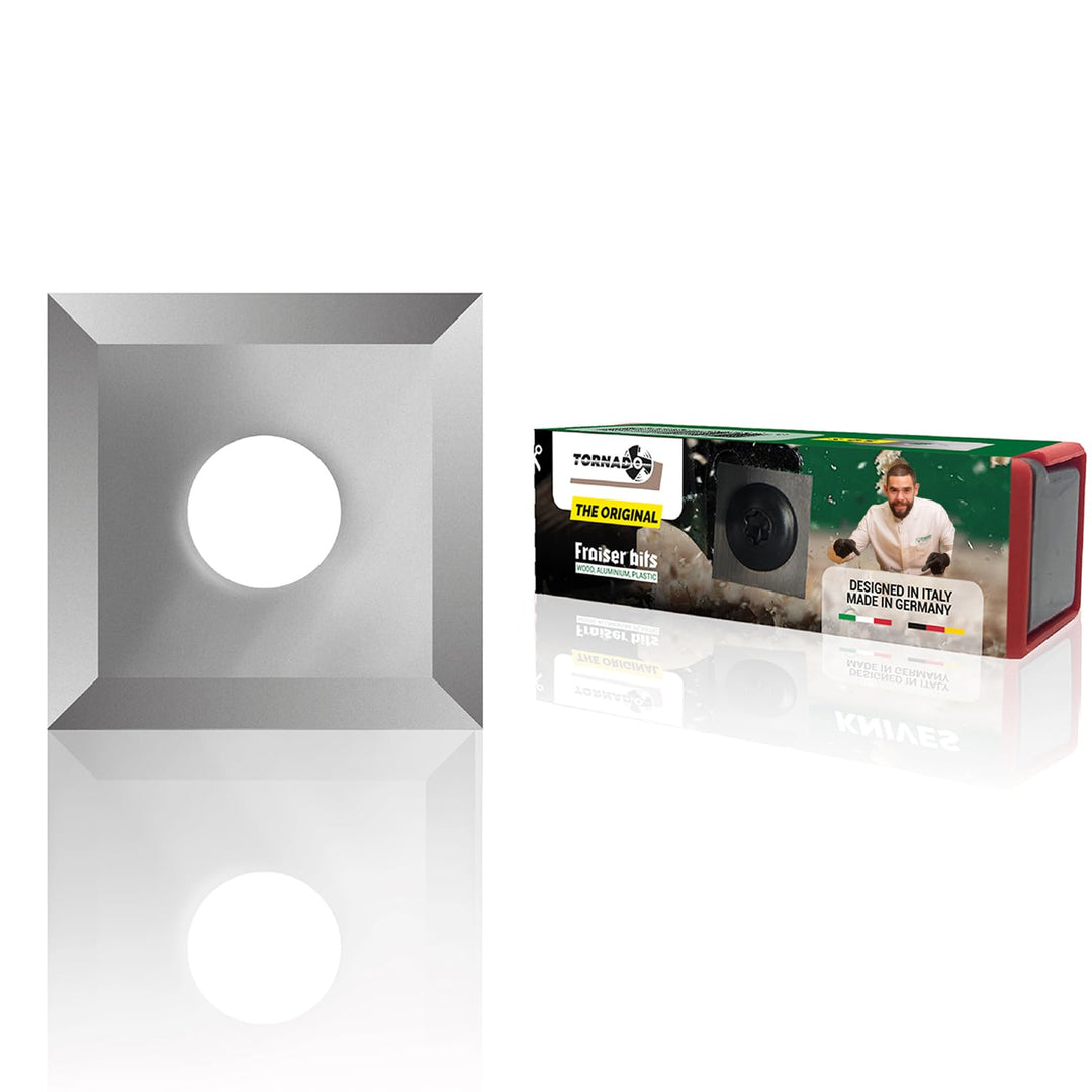 HM Wendeplatten - 10 Schneiden [quadratisch] L=10.5 x 10.5 K=1.5 (10,5X10,5), 10,5X10,5