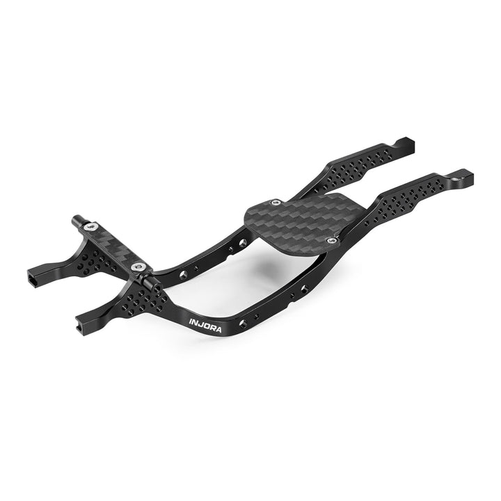 INJORA LCG Aluminium Chassis Bausatz für 1/30 Axial SCX30 Chassis-Bausatz, Chassis-Bausatz