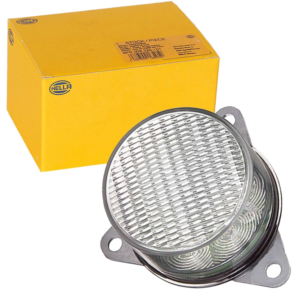 HELLA - LED-Rückfahrscheinwerfer - 12V - Anbau - 3-Punkt Befestigung - Kabel: 500mm - Stecker: offen