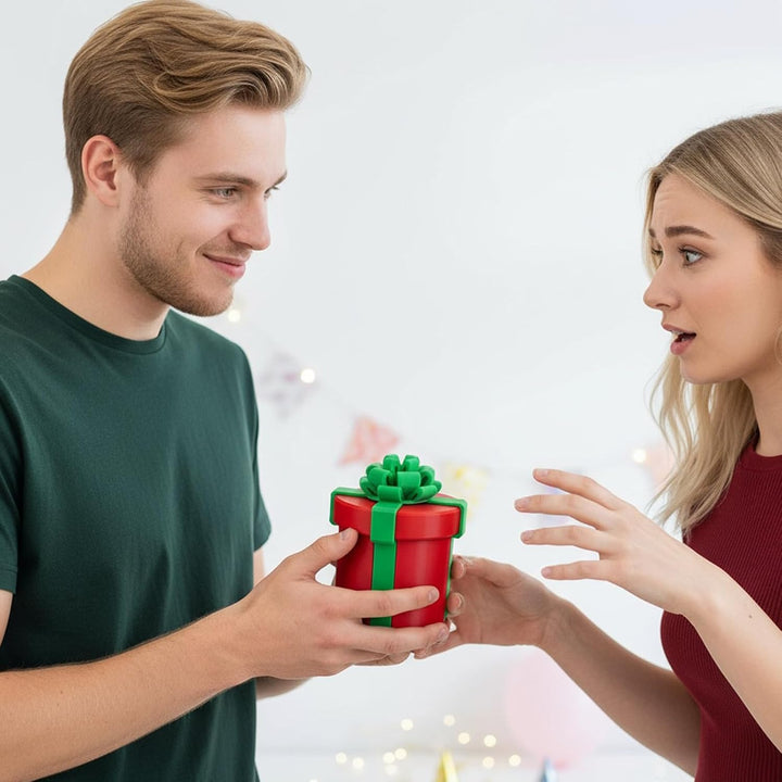 Ärgerliche Geschenkbox,Das Nervige Geschenk,3D Gedruckte Streich Nerviges Geschenkbox Für Erwachsene