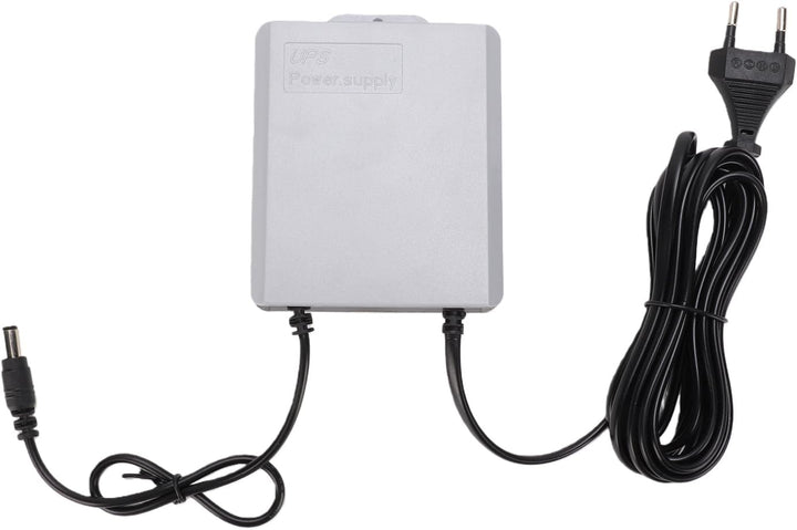 Walfront Mini-USV-Batterie-Backup, 12V 1,5A Netzteil mit 5400mAh, für WLAN-Router, Modem, Sicherheit