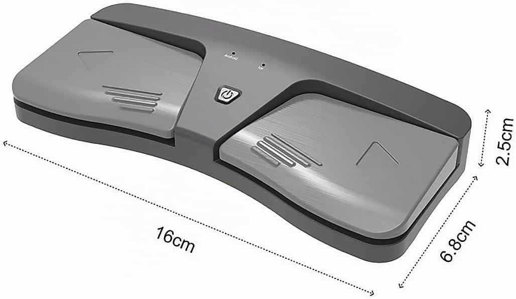 CENPEK Bluetooth-Seitenwender, Pedal, Kabelloses Fusspedal, Musik-Seitenwender Für Tablets, Smartpho