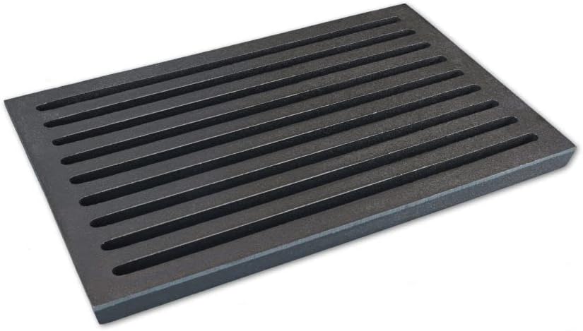 Grillrostprofi Ascherost - Feuerrost - Kohlerost - Kaminrost in Premium-Qualität, Gusseisen, 18 x 28