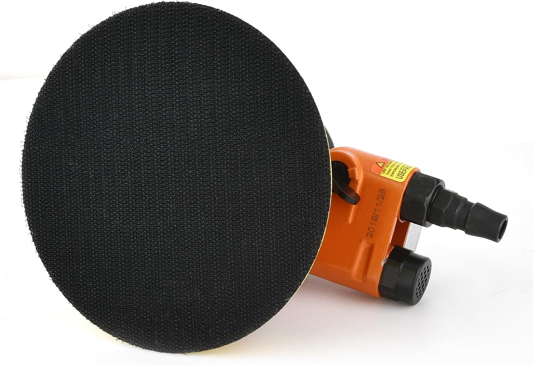 Druckluft Exzenterschleifer 150mm mini, Hochleistungs-Doppelwirkungs-Pneumatikschleifer Polierer mit