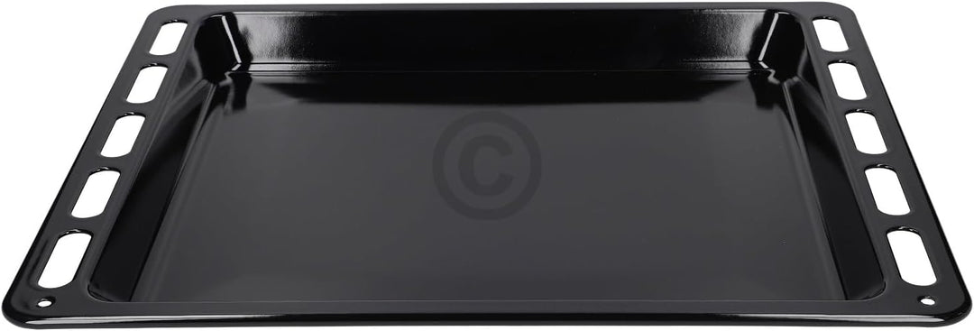 Backblech hoch für Backofen kompatibel mit Electrolux 140128879057 14012887905/7 emaillierte Fettpfa