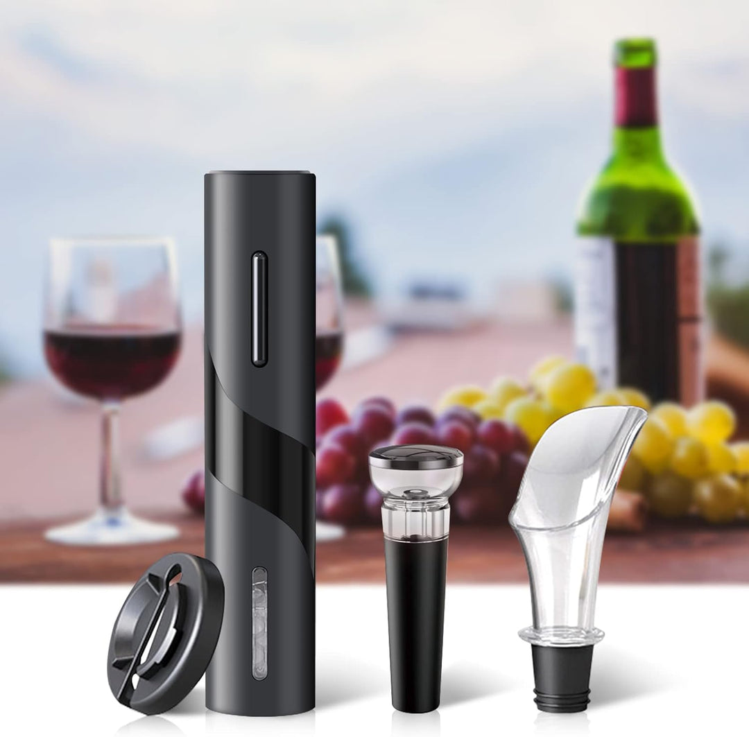 Elektrisches Weinflaschenöffner-Kit, Kabelloser Elektrischer Korkenzieher, Automatische Weinöffner F