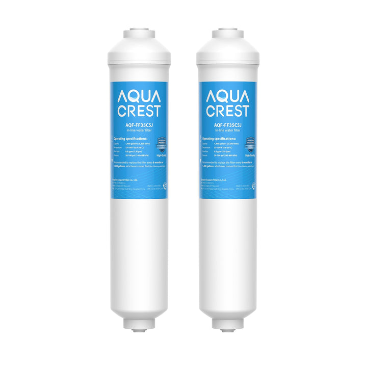 2X AQUACREST DA29-10105J Kühlschrank-Wasserfilter, Ersatz für Samsung(nur Externe) DA29-10105J HAFEX