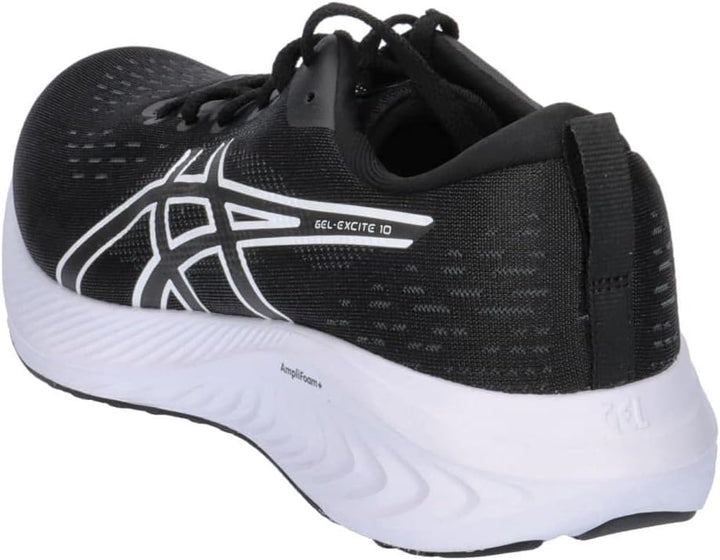 ASICS Gel-Excite 10 Sportschuh Schwarz (48) 41.5 EU Black White, 41.5 EU Black White
