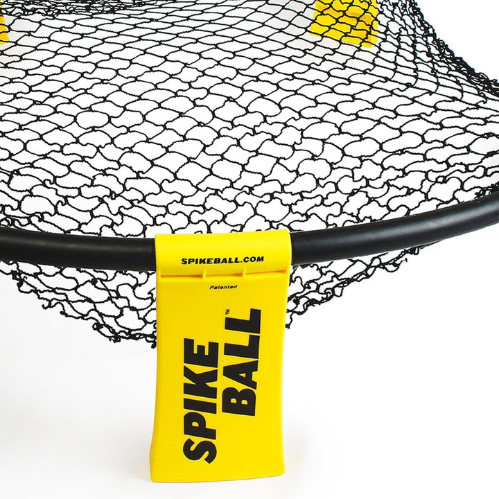 Spikeball Standard 3-Ball-Set – Spiel für Garten, Strand, Park, drinnen Gelb/Schwarz Single, Gelb/Sc