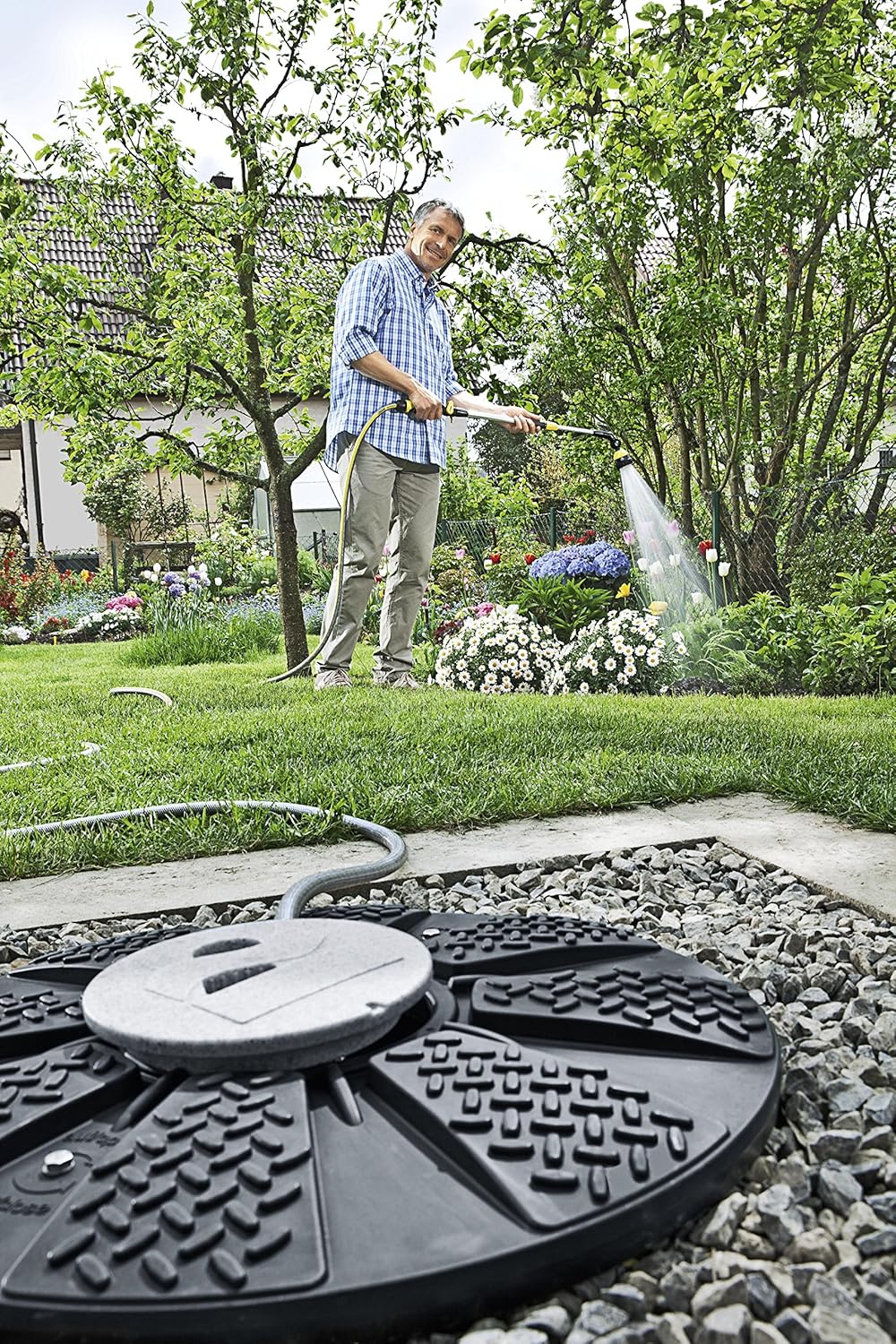 Kärcher Tauchdruckpumpe BP 2 Cistern &amp; T.I.P. 31008 Entwässerungsschlauch Schlauch für Tauchpumpen,