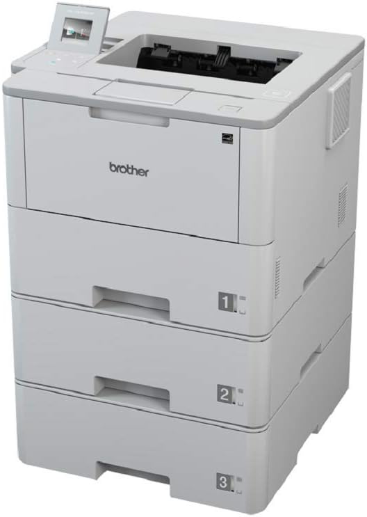 Brother HL-L6400DWTT A4 monochrom Laserdrucker (50 Seiten/Min., Drucken, 1.200 x 1.200 DPI, Print Ai