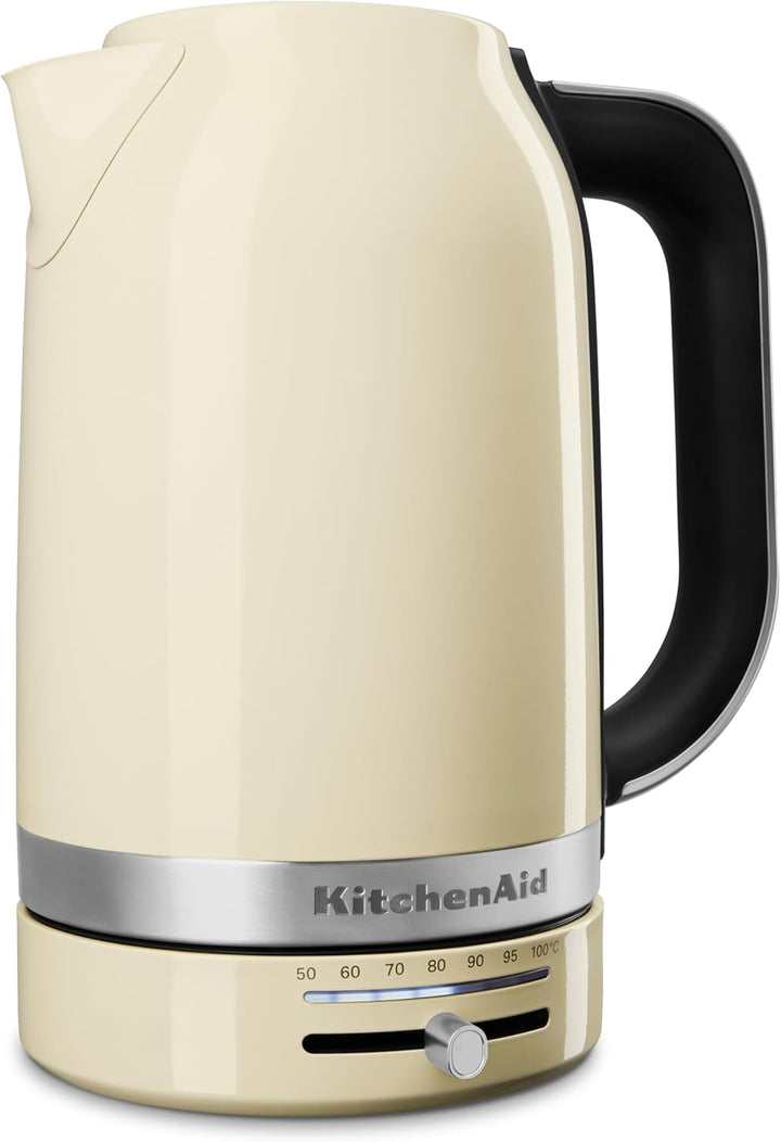 KitchenAid Wasserkocher mit Temperatureinstellung von 50 bis 100°C | Teekocher mit Temperaturanzeige