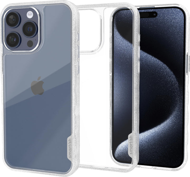 smartish iPhone 15 Pro Max Slim Case – Gripmunk – [leicht + schützend] dünne Griff-Hülle mit Fallsch