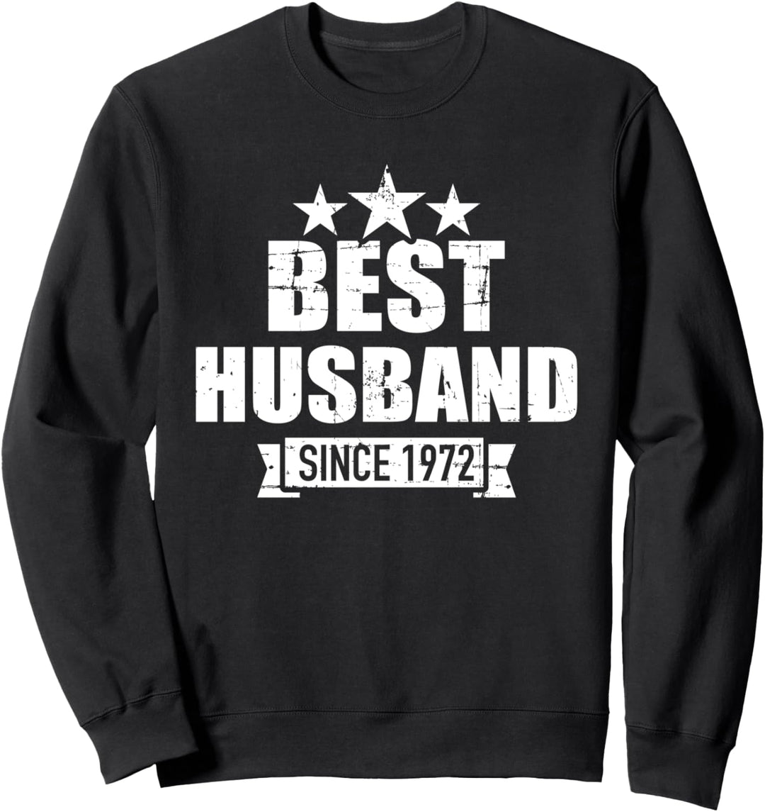 Bester Ehemann seit 1972 zum 50. Goldenen Hochzeitstag Sweatshirt