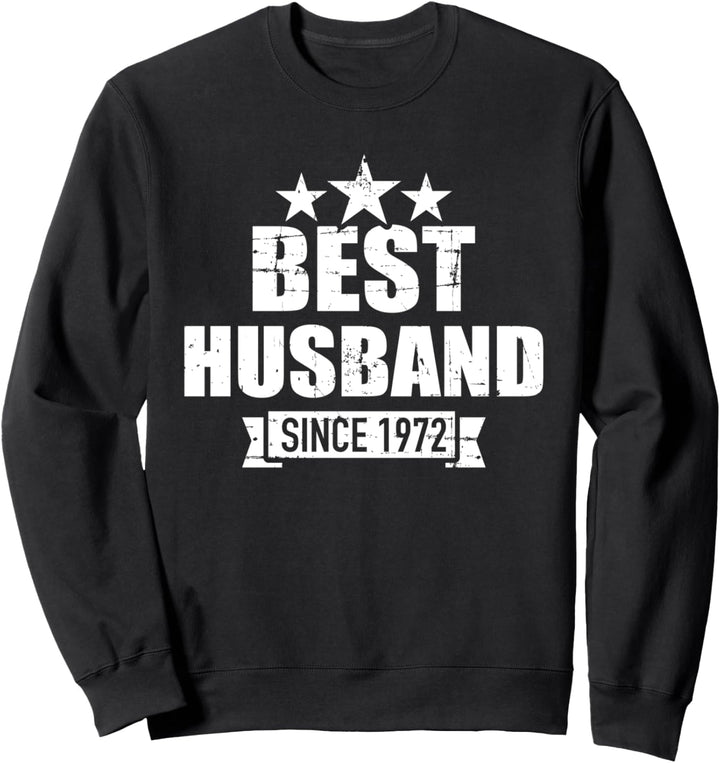 Bester Ehemann seit 1972 zum 50. Goldenen Hochzeitstag Sweatshirt