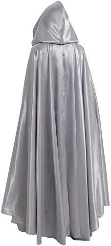GRACEART Damen Cape Umhang Mit Kapuze Mittelalter Mantel Lang Halloween kostüm Für Hochzeit Braut Ab