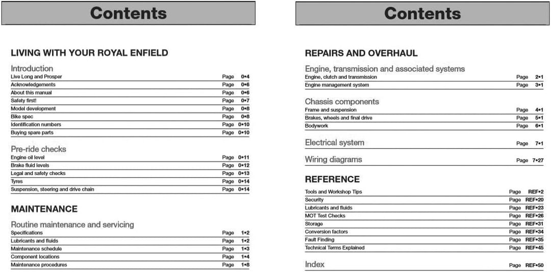Royal Enfield 500 Bullet / Classic & 535 Continental GT Haynes Service & Repair Manual: '09 to '18: