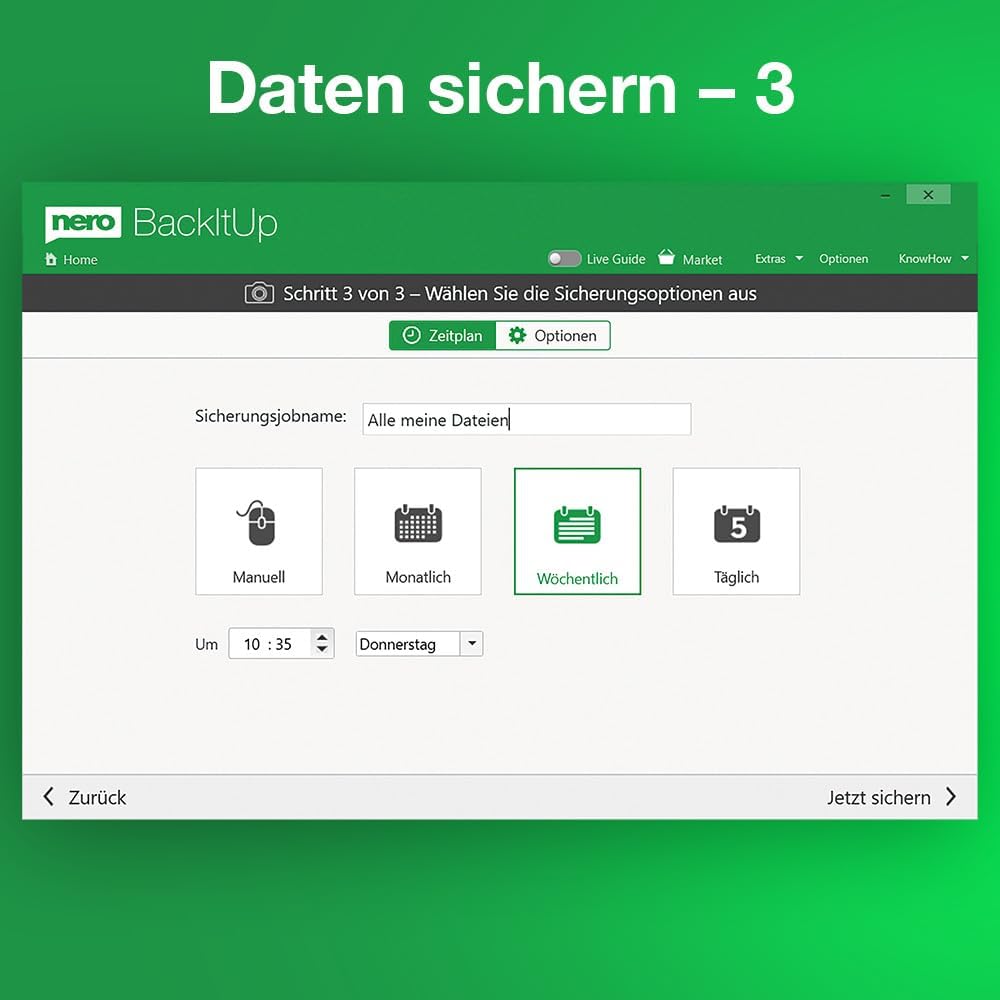 Nero Testsieger Datensicherung Software - Backup erstellen, Auto-Backup, Cloud-Sicherung, Datenrettu