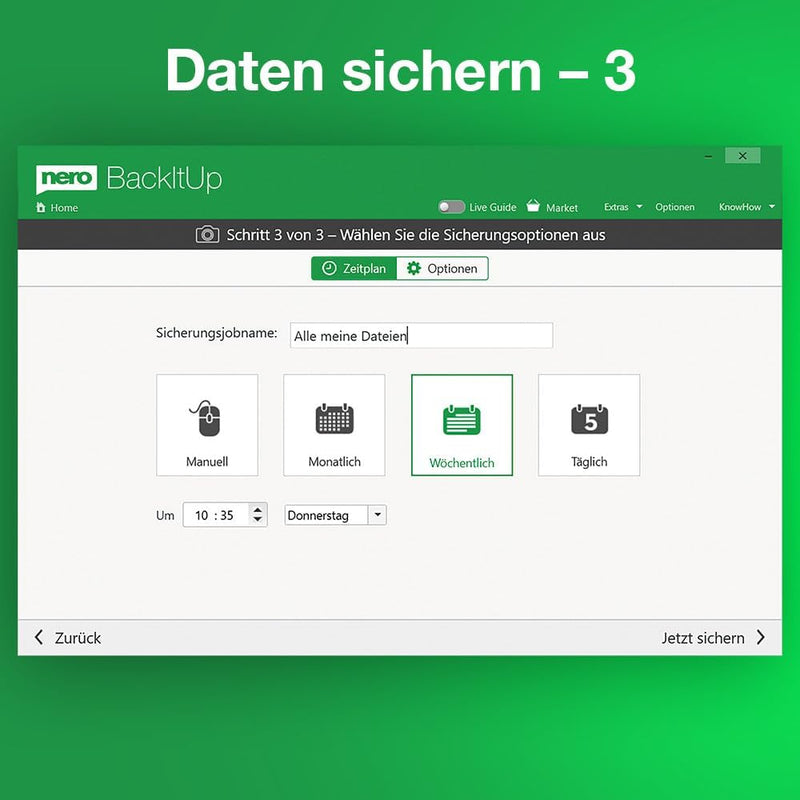 Nero Testsieger Datensicherung Software - Backup erstellen, Auto-Backup, Cloud-Sicherung, Datenrettu