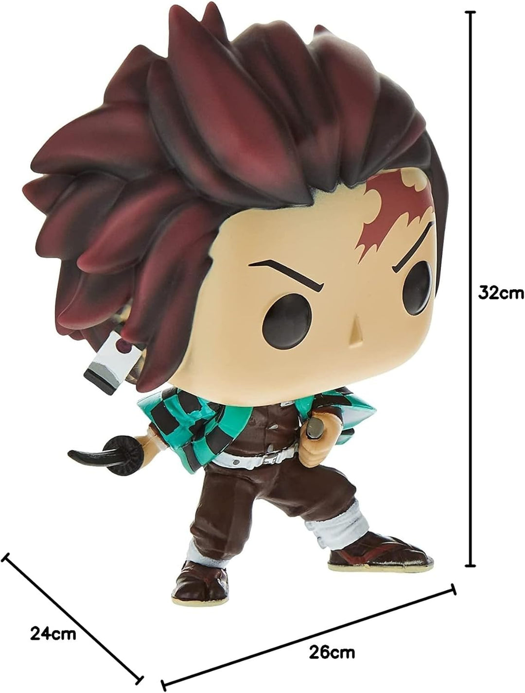 Funko Pop! Animation: Demon Slayer - Tanjiro Kamado - Vinyl-Sammelfigur - Geschenkidee - Offizielle