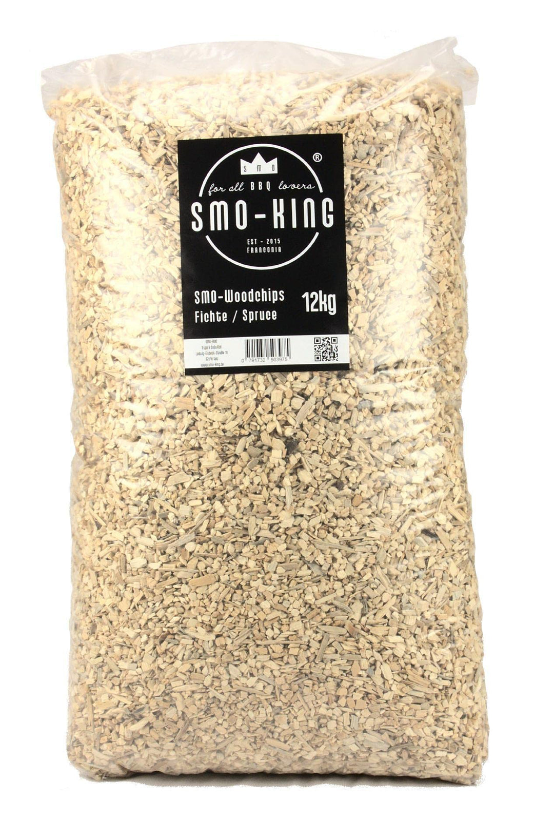 Smo-King Woodchips Sackware Fichte 12 kg