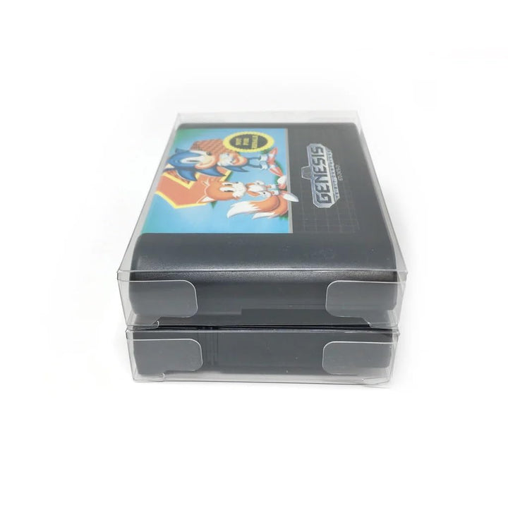 Link-e : 20 X Schutzhulle aus Kunststoff Kompatibel mit Spielkassette auf der Konsole SEGA Megadrive