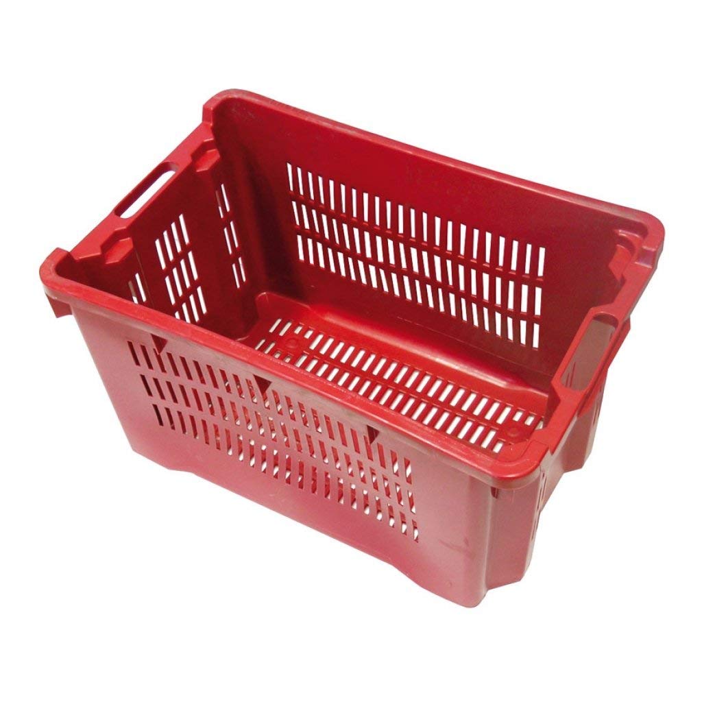 07656 zusammensteckbar Kiste aus Kunststoff 40 L