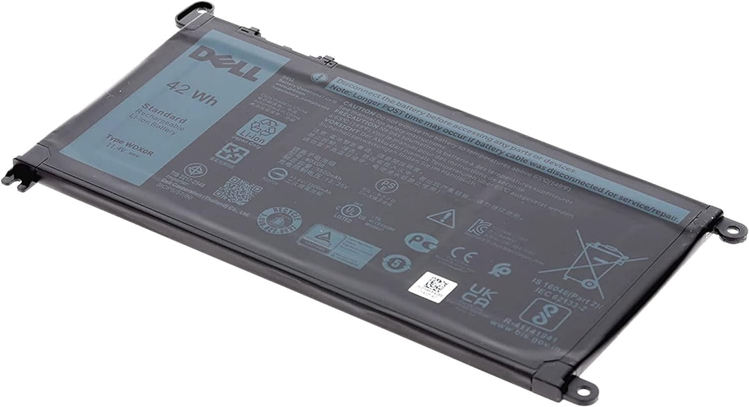 Dell WDX0R Original Akku 42Wh für Inspiron 13 (5368), (7375), 15 (5568), 17 (5767)