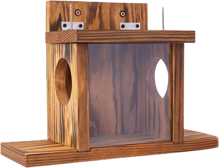 Eichhörnchen-Futterhäuschen für draussen,Eichhörnchen-Futterhaus - Chipmunk-Haus-Box,Streifenhörnche